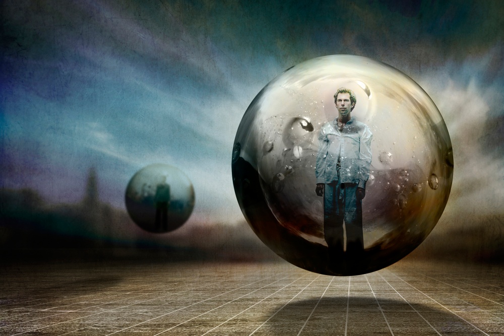 Floating in a dream. von Ben Goossens