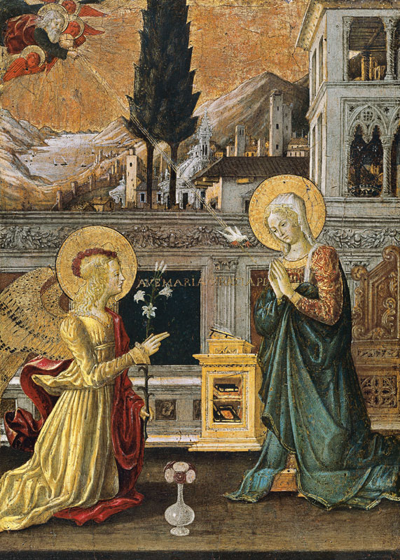 Die Verkündigung von Benedetto Bonfigli