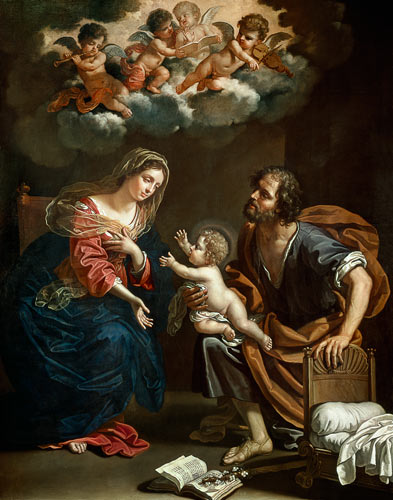 The Holy Family von Benedetto the Younger Gennari