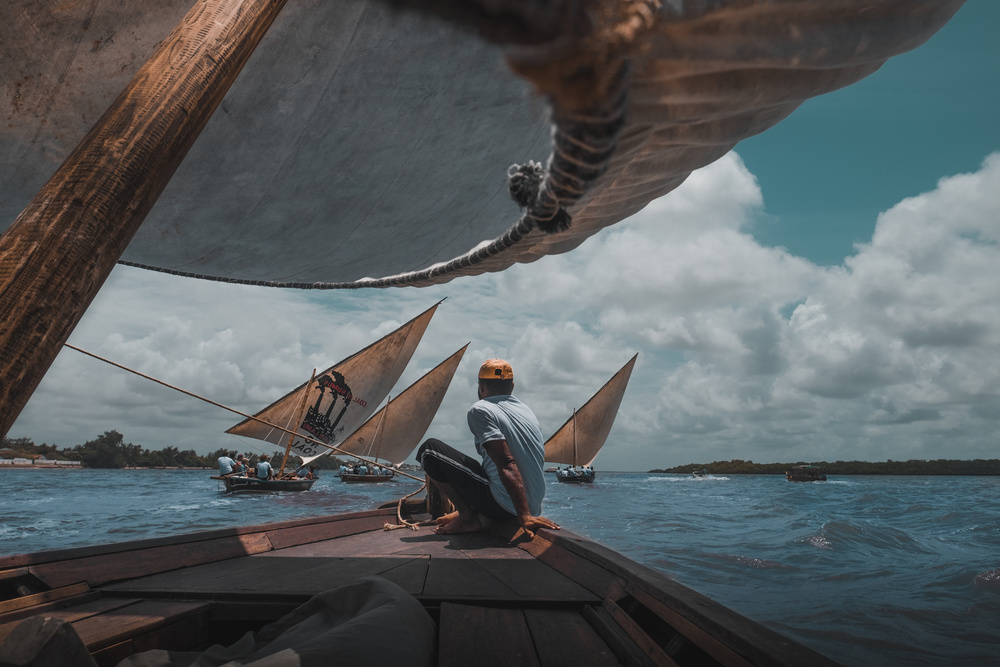 Dhow Race von Benjamin Broussard