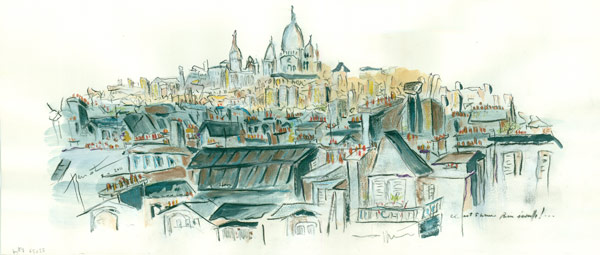 I est 5 heures Paris s`eveille von Renot