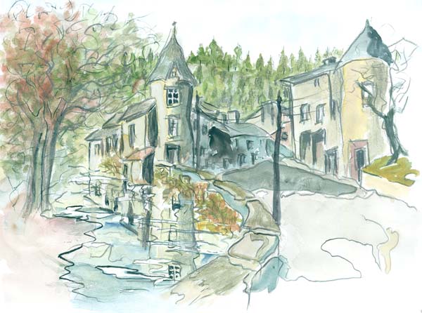 Promenade en Lozere von Renot