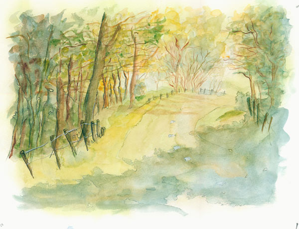 Route de Giraldes von Renot