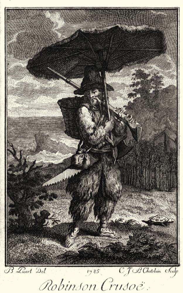Robinson Crusoe von Bernard Picart