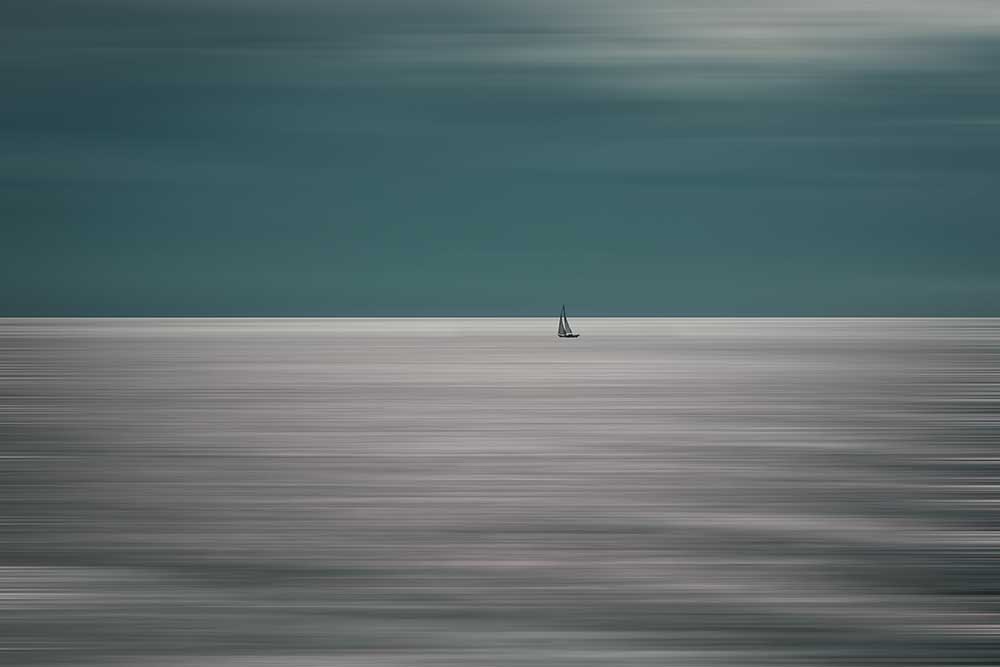 Ich gehe zum Horizont von Bernardine de Laat