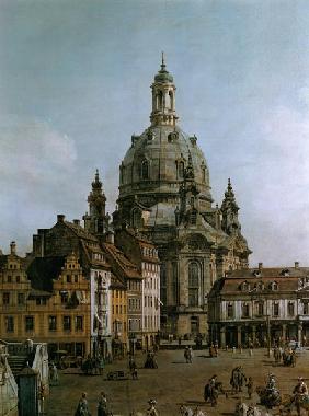Der Neumarkt in Dresden, vom Jüdenhofe aus.