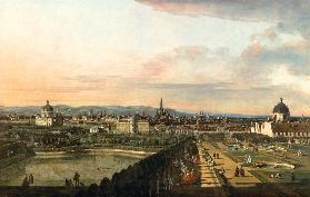 Wien vom Belvedere aus gesehen