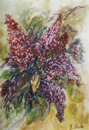 Blumen IV von Bernhard Bömke