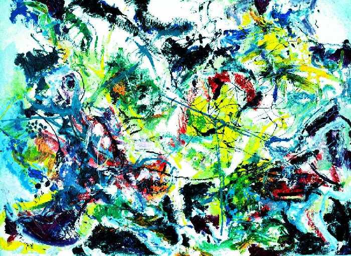 ABSTRAKTE SENSATION - VERSION F. von Ralf Maximilian Berninger