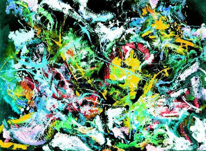 ABSTRAKTE SENSATION - VERSION I. von Ralf Maximilian Berninger