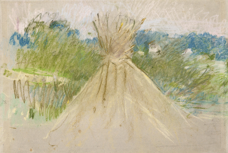 The Small Haystack von Berthe Morisot