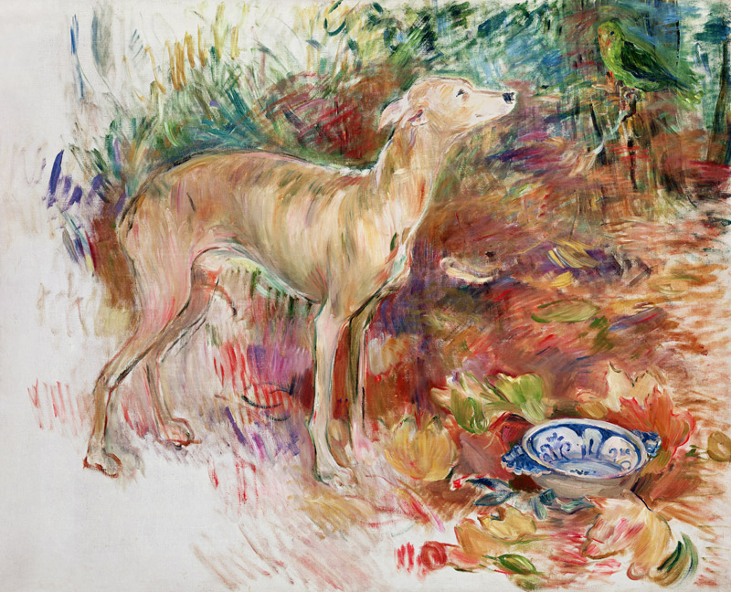 Laerte the Greyhound von Berthe Morisot