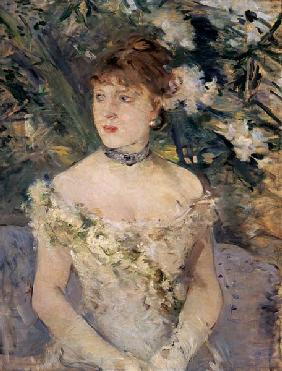 Morisot/Junge Frau im Ballkleid/ 1879