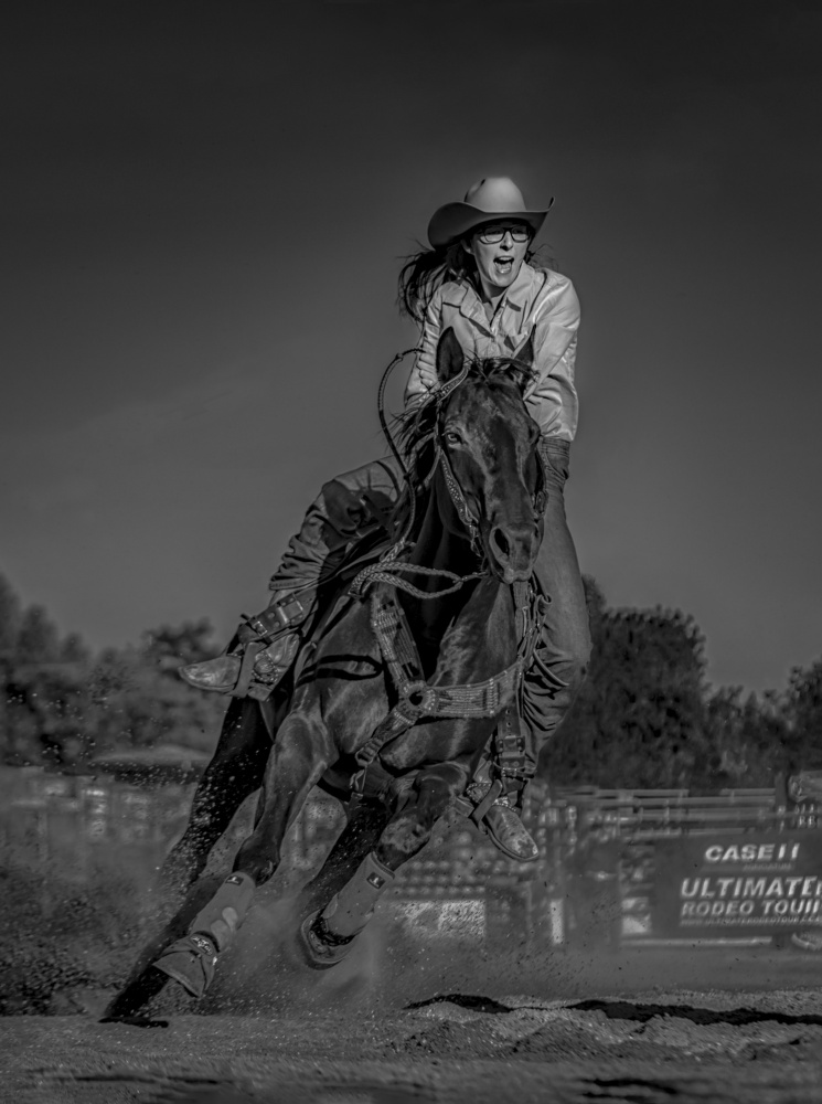 Horse Riding von Betty Liu