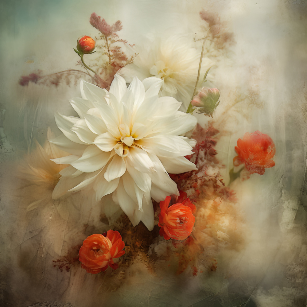 Fa Vintage Floral 46 von Bilge Paksoylu