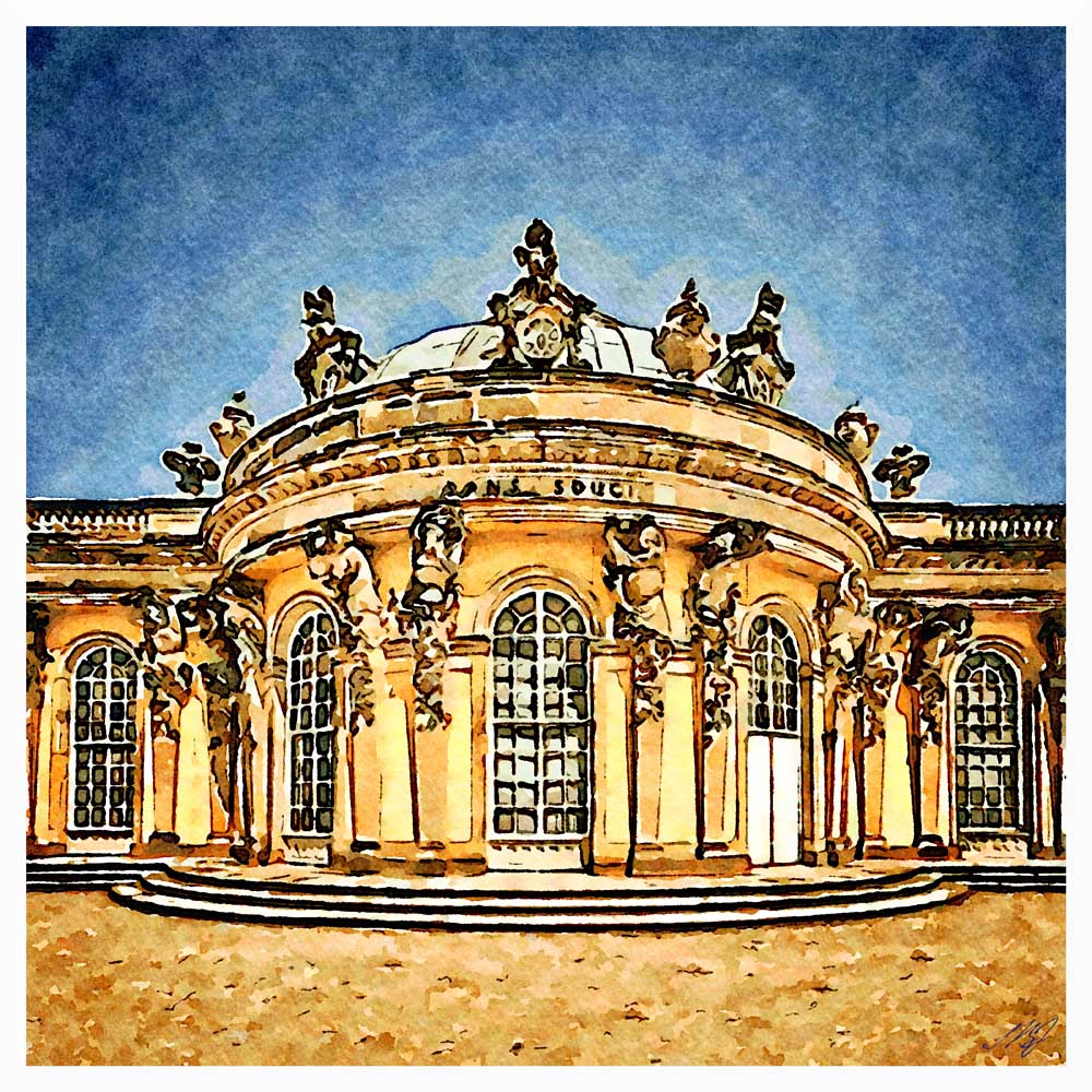 Schloss Sans Souci von Saskia BJ
