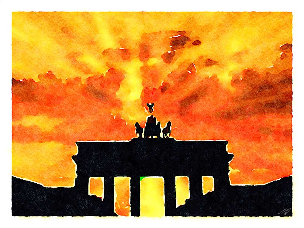 Sonnenuntergang von Saskia BJ