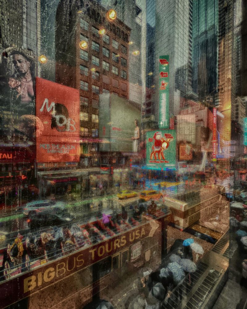 bustling city von Bole Kuljic