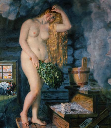 Russische Venus (Frau in der Sauna)