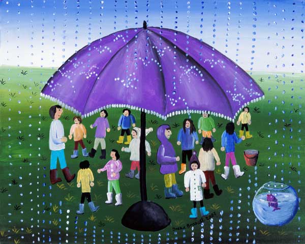 Regen von Irene Brandt