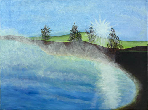 Heisse Quelle von Elfriede Breitwieser