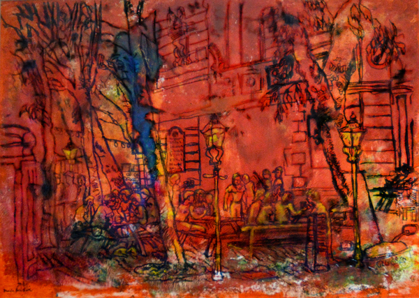 At the Old Tavern von Brenda Brin  Booker