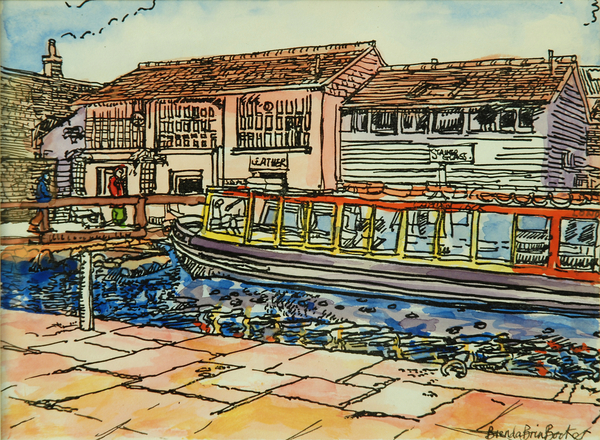 Canal Museum, Camden Lock von Brenda Brin  Booker