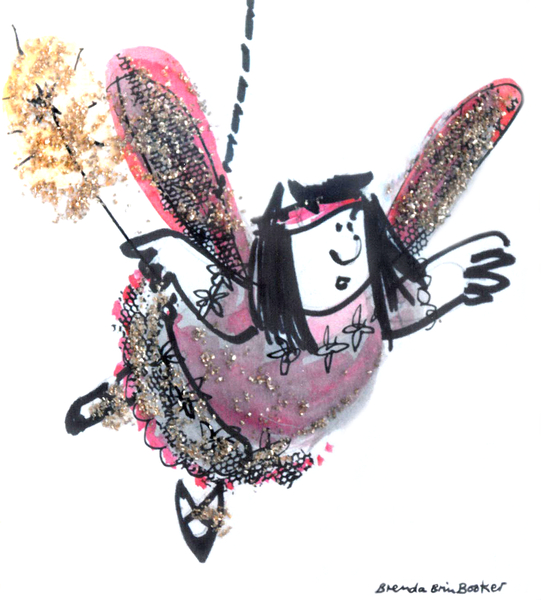 Christmas Fairy 4 von Brenda Brin  Booker