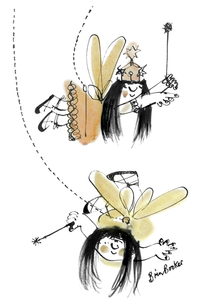 Christmas Fairy 8 von Brenda Brin  Booker