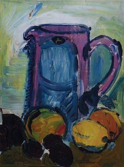 Jug with chesnuts von Brenda Brin  Booker
