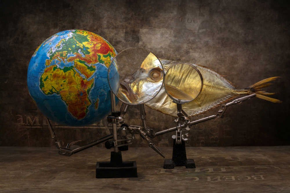 Geography lesson von Brig Barkow