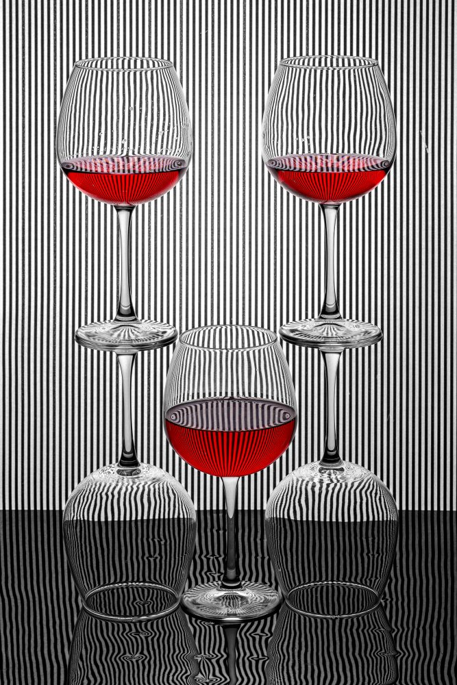 Striped still life von Brig Barkow