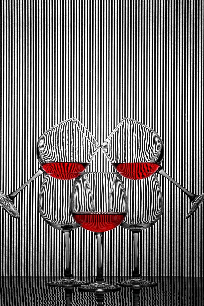 Striped still life von Brig Barkow