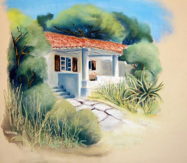Strandhaus in Cavalière (Côte d´Azur) von Brigitte Courté