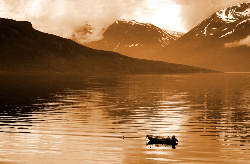 Mountain view von Bror Johansson