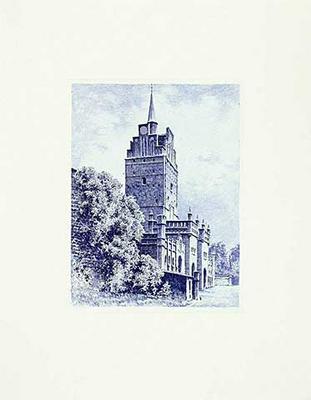 Rostock, Kröpeliner Tor, Seite von Bruck