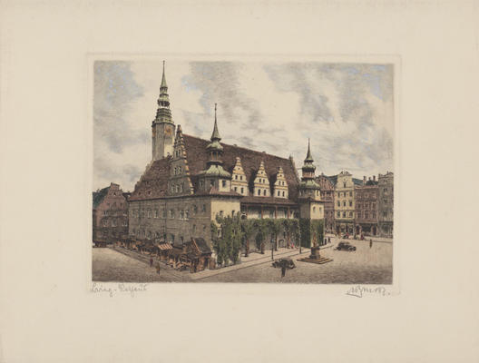 Brieg, Rathaus von Bruck