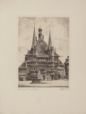 Wernigerode, Rathaus von Bruck