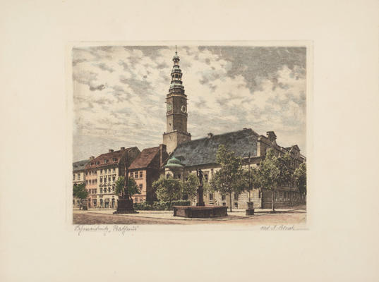 Schweidnitz, Rathaus von Bruck