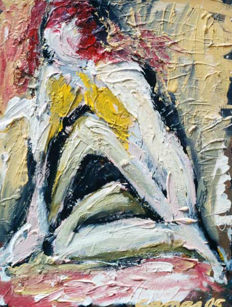 Elle croise les jambes von Caman Baziz