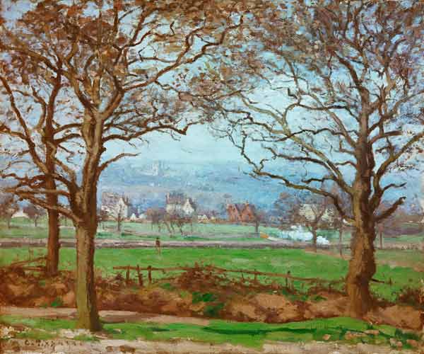 C.Pissarro / Near Sydenham Hill von Camille Pissarro