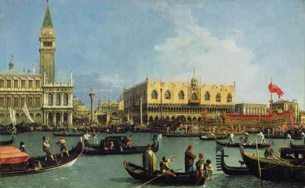 Die Rückkehr des Buccintoro, Venedig