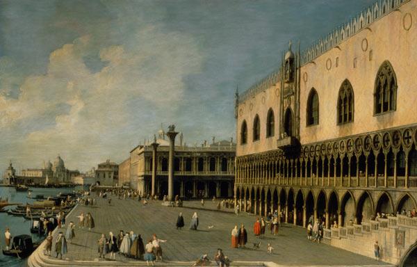 Venedig, Dogenpalast / Gem.v.Canaletto