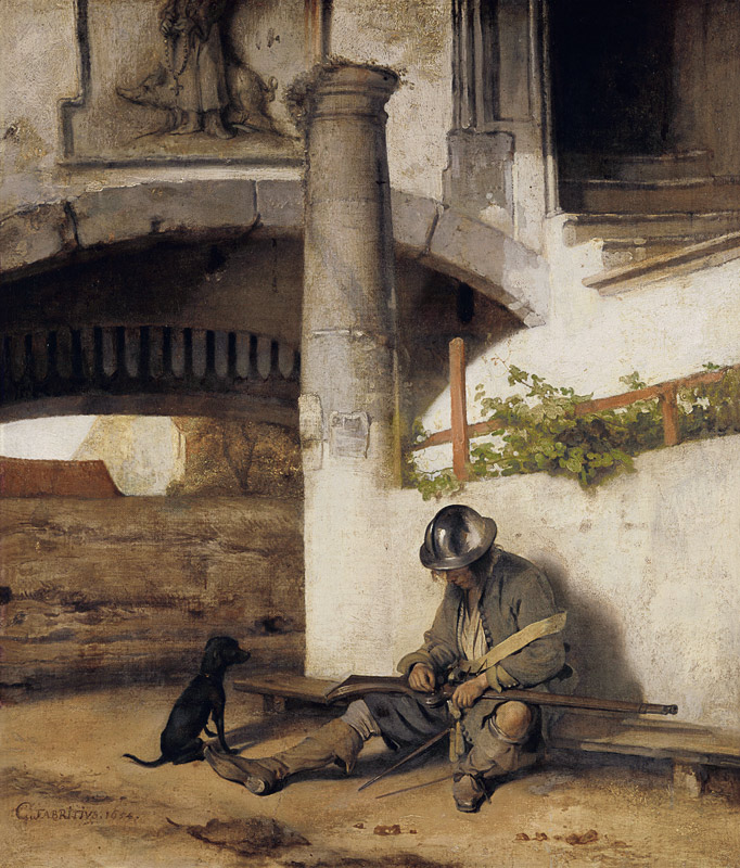 Die Torwache von Carel Fabritius