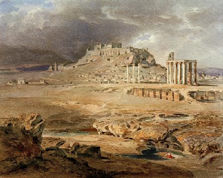 Akropolis und Olympieion, Athen