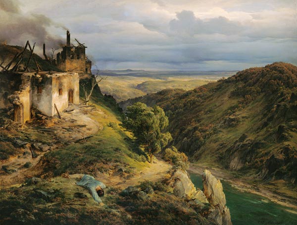 Landschaft von Carl Friedrich Lessing