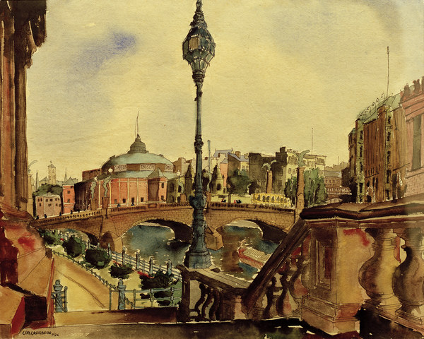 Berlin - Zirkus Busch, 1926. von Carl Grossberg