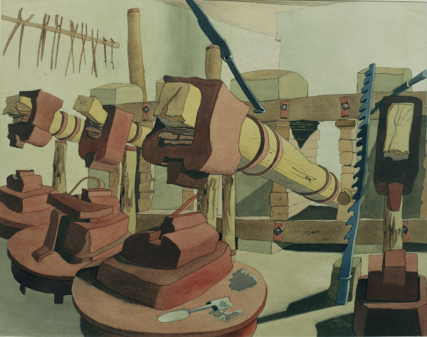 Schmiede Hinterstein (bei Hindelang), von Carl Grossberg