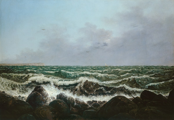 Brandung bei Rügen von Carl Gustav Carus