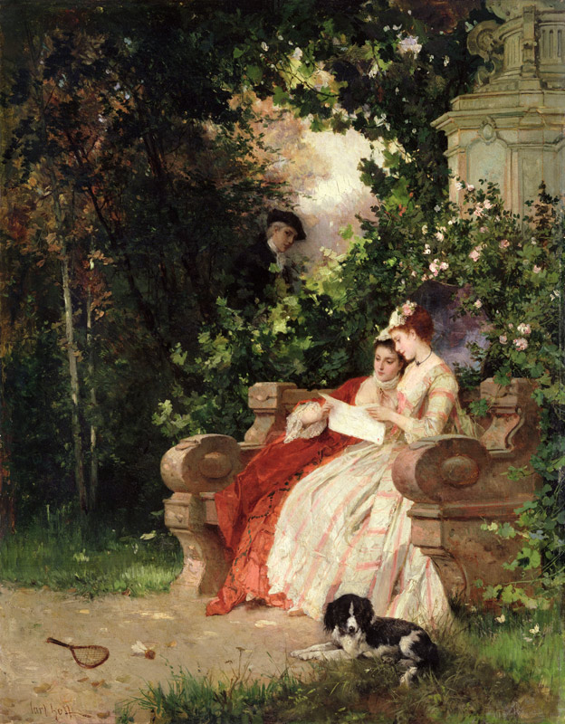 The Eavesdropper von Carl Heinrich Hoff